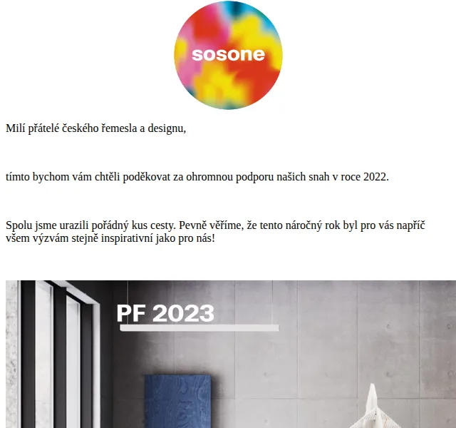 Sosone: PF 2023 – červen 2026 | Nuslet.cz