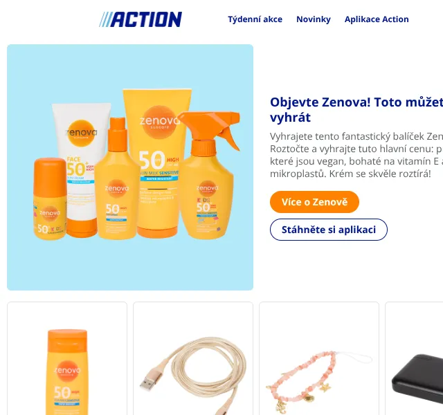 Action: Roztočte a vyhrajte až 1 250 Kč – květen 2026