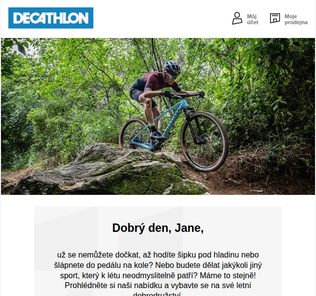 DECATHLON: Letní sporty a vodní vybavení – červen 2026 | Nuslet.cz