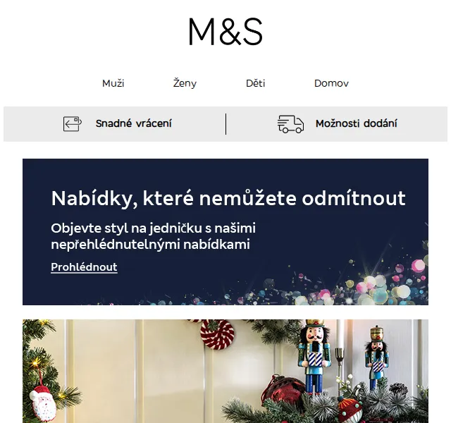 Marks and Spencer: Dárky k Vánocům – červen 2026 | Nuslet.cz