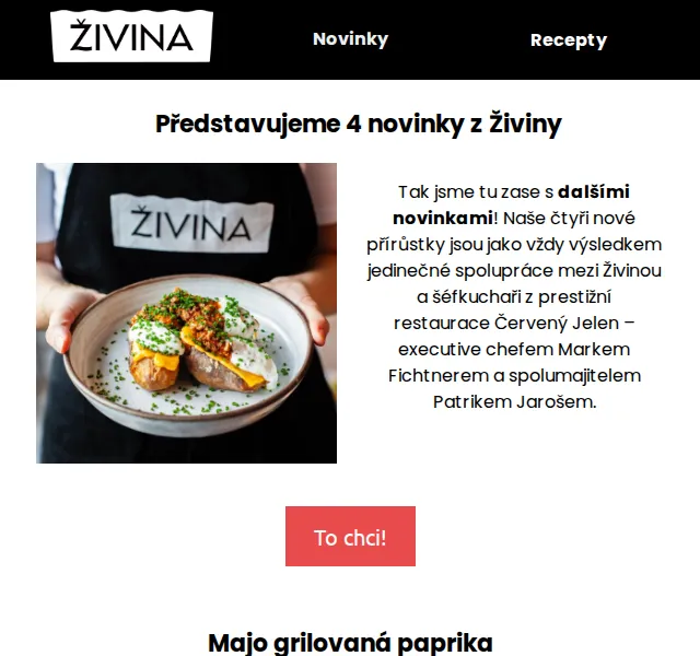Živina: Nové omáčky a dipy – červenec 2026 | Nuslet.cz