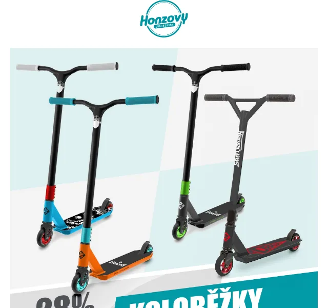 Honzovy Longboardy: Výprodej koloběžek StreetSurfing – červen 2026 | Nuslet.cz
