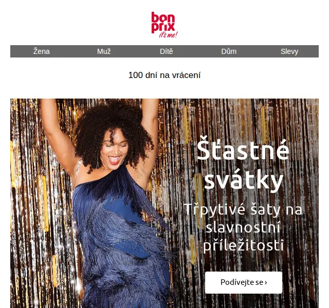 bonprix: Třpytivé slavnostní outfity – červen 2026 | Nuslet.cz