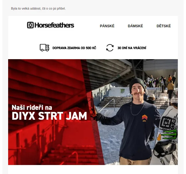 Horsefeathers: Report z DIYX STRT JAM – červen 2026 | Nuslet.cz