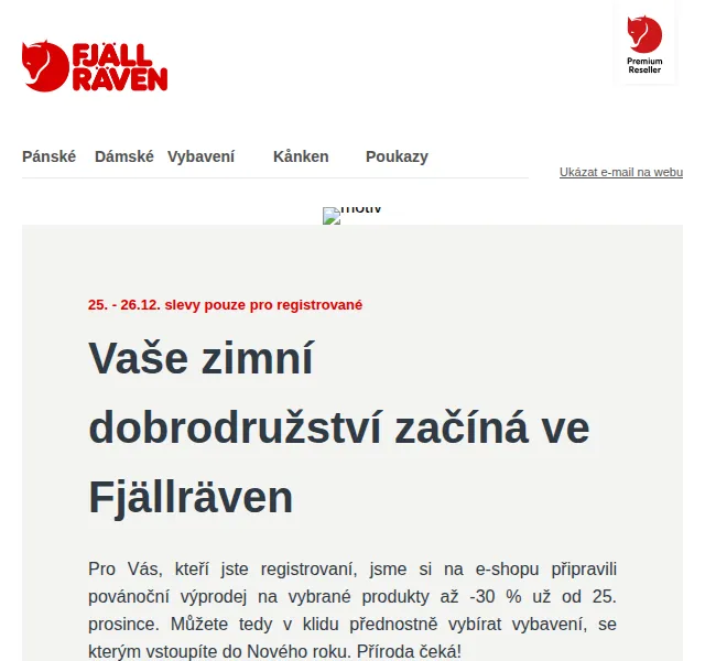 Fjallraven-shop: Povánoční výprodej až -30 % – červen 2026 | Nuslet.cz