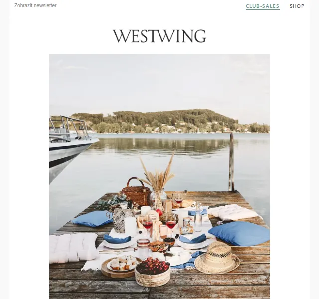 Westwing: Yacht Club a Marine kolekce – červen 2026 | Nuslet.cz