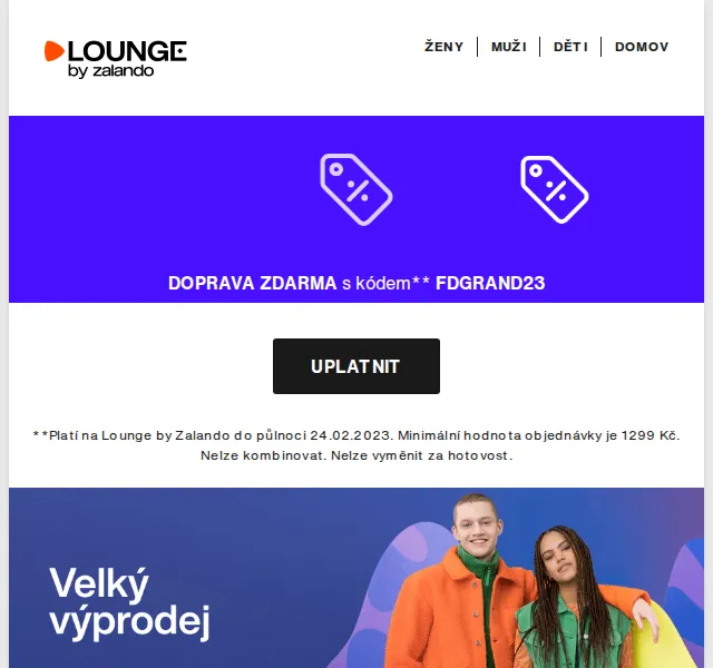 Lounge by Zalando: Velký výprodej se slevou až 80 % – červen 2026 | Nuslet.cz