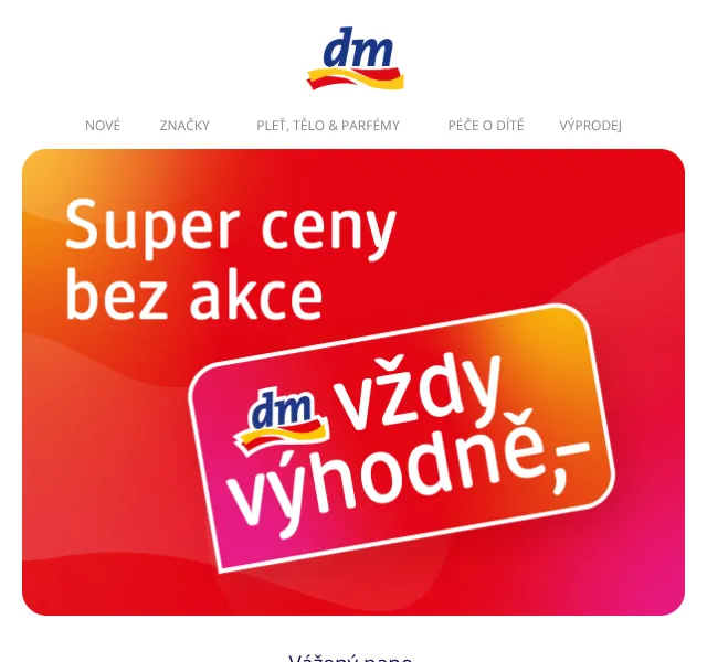 dm Drogerie: Super ceny bez akce – červen 2026 | Nuslet