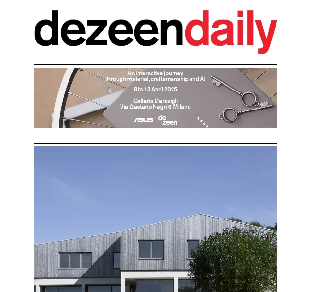 Dezeen Daily: Designové novinky – červen 2026 | Nuslet.cz