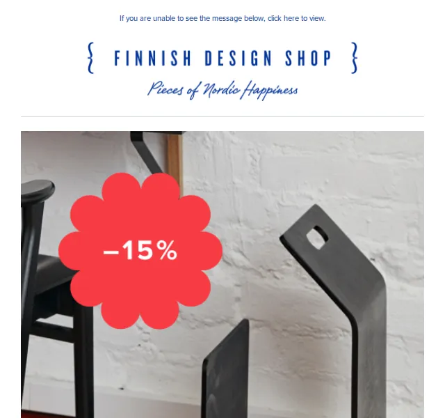 Finnish Design Shop: 15% sleva na Artek Kanto – červenec 2026 | Nuslet.cz