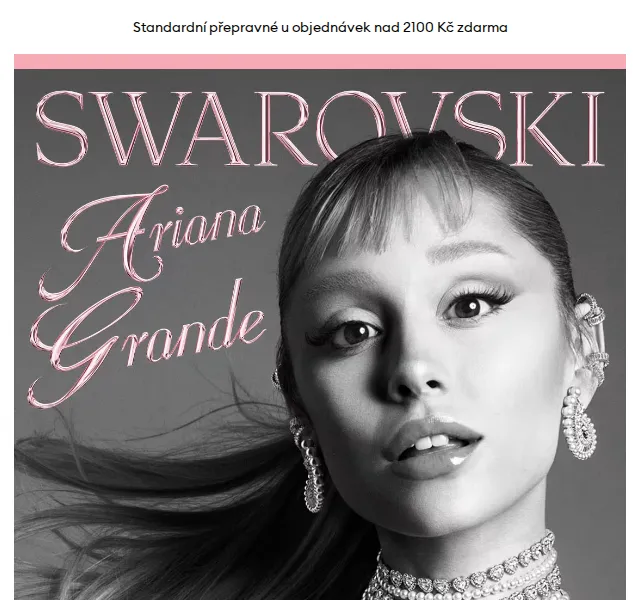 Swarovski: kolekce Ariana Grande – limitovaná edice – červen 2026 | Nuslet.cz