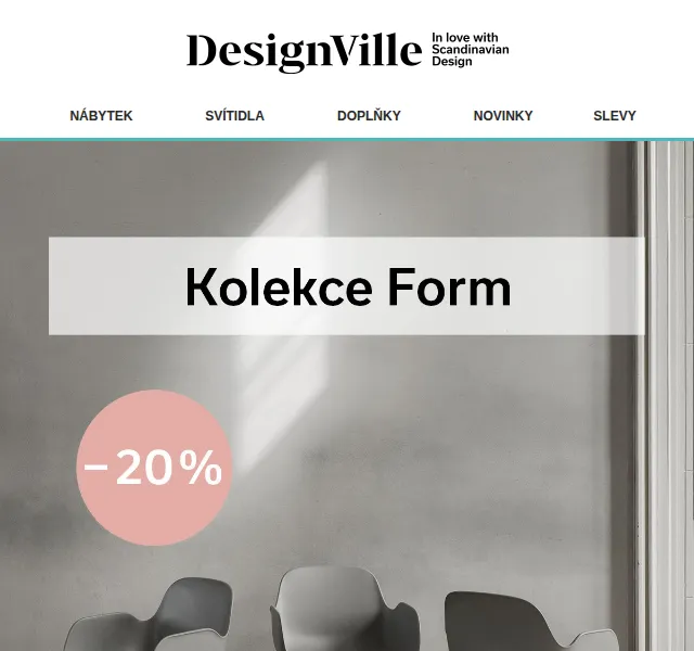 DesignVille: Kolekce Form Normann Copenhagen se slevou 20 % – červen 2026 | Nuslet.cz