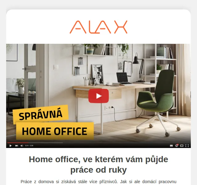 ALAX nábytek: sleva 13–20 % na židle a stoly – červen 2026 | Nuslet.cz