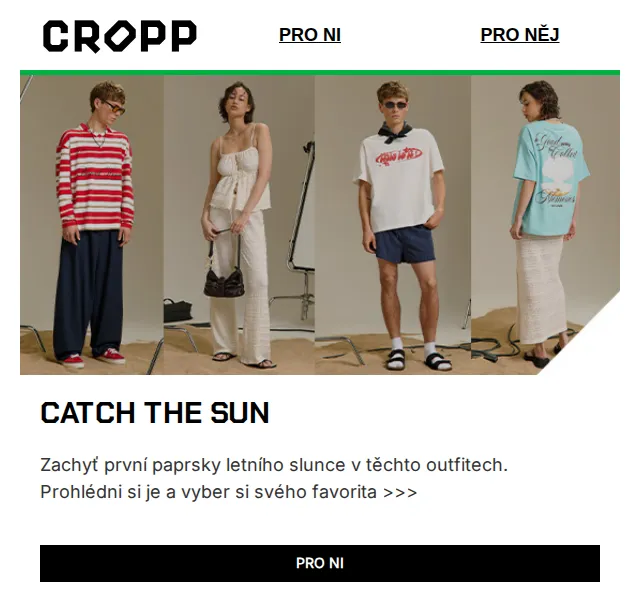 Cropp: letní outfity 2026 – nová kolekce červen 2026 | Nuslet.cz