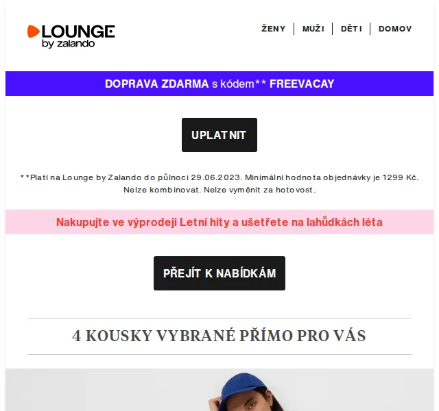 Lounge by Zalando: Letní výprodej BOSS, Hugo, O'Neill – červenec 2026 | Nuslet.cz