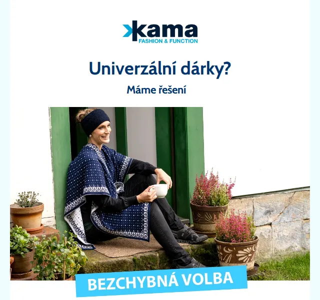 KAMA: Vánoční dárek – plédy a merino deky | červenec 2026 | Nuslet.cz