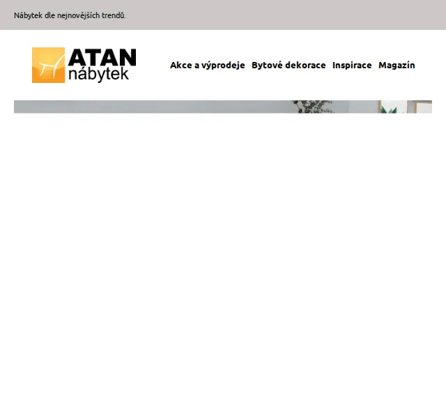 ATAN nábytek: slevy až 53 % – červen 2026 | Nuslet.cz