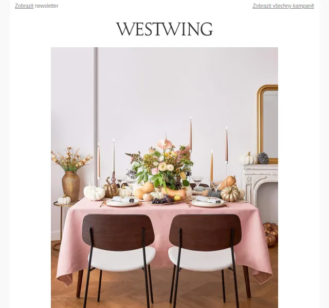 Westwing: Trendy tablescaping a nová kolekce – červenec 2026 | Nuslet.cz