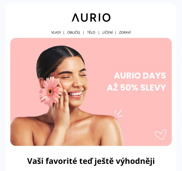 Aurio: StriVectin a Rodial až -50 % – září 2026