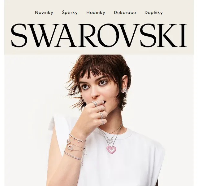 Swarovski: Valentýnské náhrdelníky – únor 2026 | Nuslet.cz
