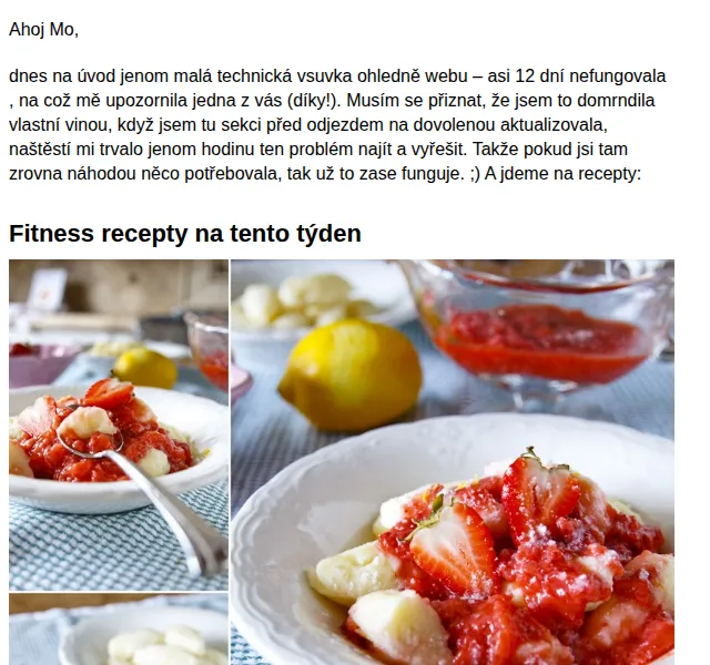 BAJOLA ✌ Fit bez diet: Fitness recepty na léto – červen 2026 | Nuslet.cz