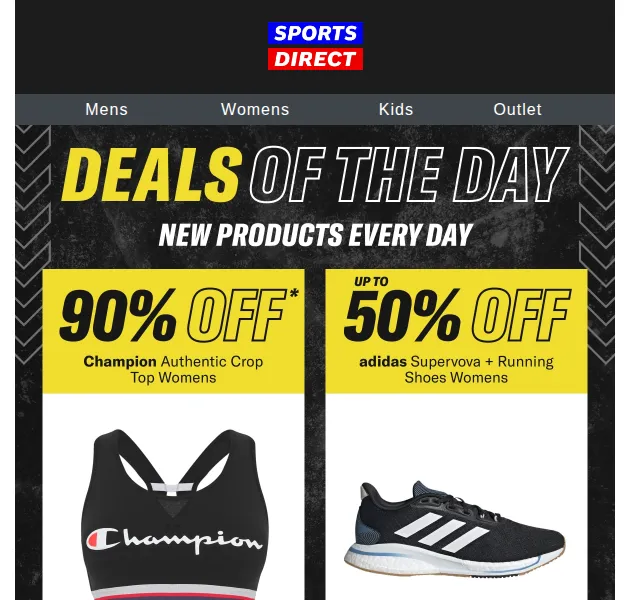 Sportsdirect: Champion Crop Top od 52 Kč – červen 2026 | Nuslet.cz