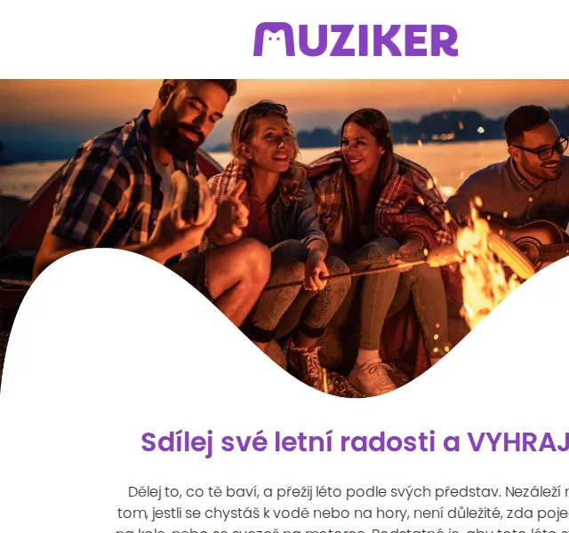 Muziker: Letní soutěž o ceny – červenec 2026 | Nuslet.cz