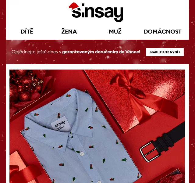 Sinsay: Vánoční šílenství za 3,2,1... – červen 2026 | Nuslet.cz