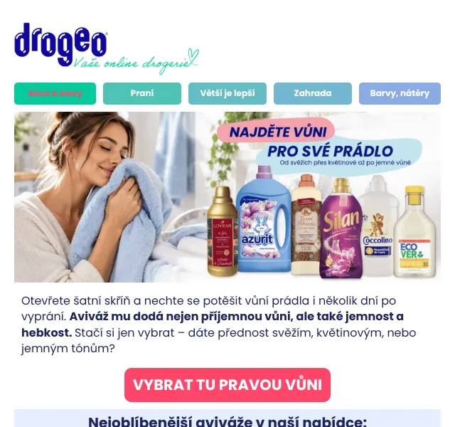 Drogeo: aviváže a vonné přísady – září 2026