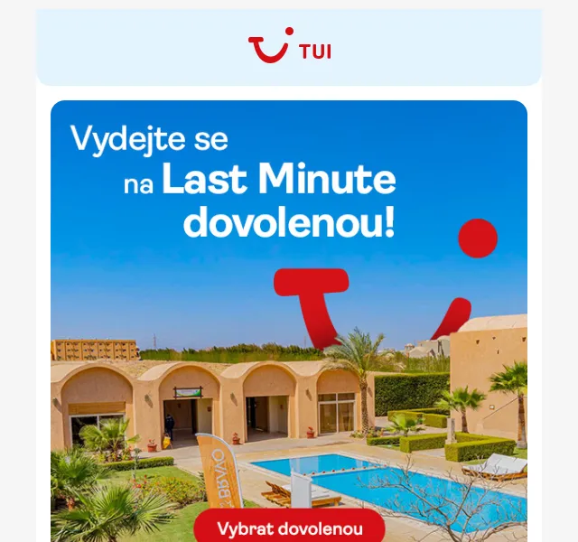 TUI Česká republika: Last Minute dovolené – květen 2026 | Nuslet.cz