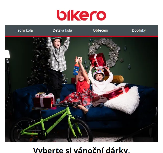 czbikero: Vánoční dárky na kolo – slevy až 49 % – prosinec 2024 | Nuslet.cz