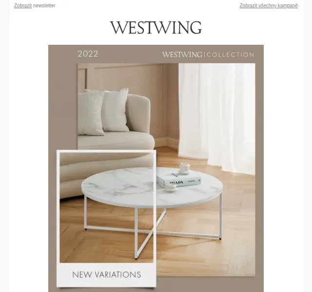 Westwing: Základní kolekce 2022 – červen 2026 | Nuslet.cz