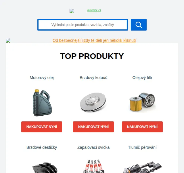 Autodoc.cz: Listopadový speciál auto-moto dílů – listopad 2026 | Nuslet.cz