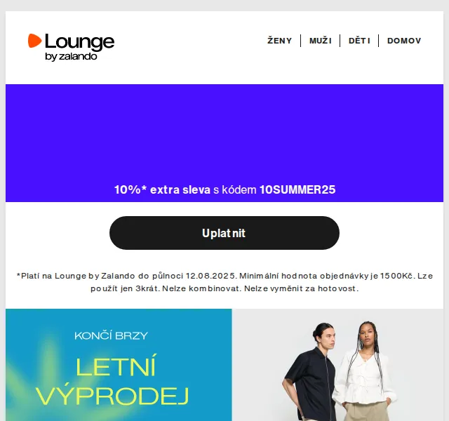Lounge by Zalando: Tommy Hilfiger, Converse – až 80 % – duben 2026