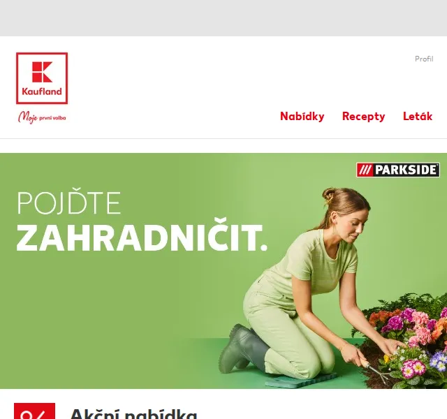 Kaufland: Parkside zahradní potřeby – červen 2026 | Nuslet.cz