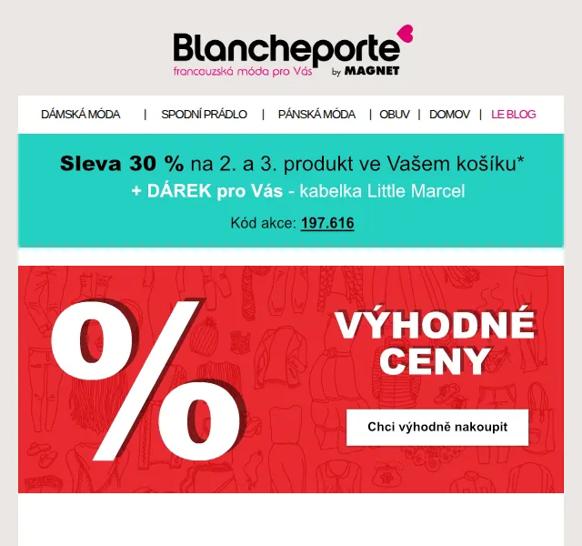 Blancheporte: Móda výhodně – červen 2026 | Nuslet.cz