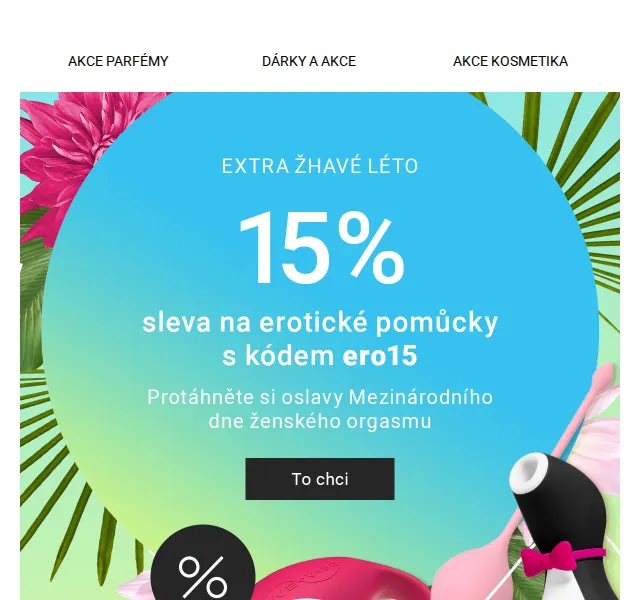 Notino: –15 % na erotické pomůcky + Durex – červen 2026 | Nuslet.cz