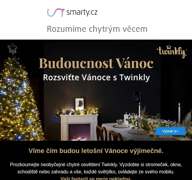 Smarty.cz | Twinkly chytré osvětlení – červen 2026 | Nuslet.cz
