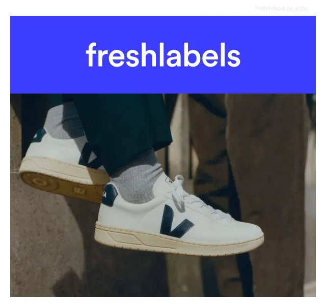 Freshlabels: novinky Veja, Fjällräven a Maium – do 50% sleva – červen 2026 | Nuslet.cz