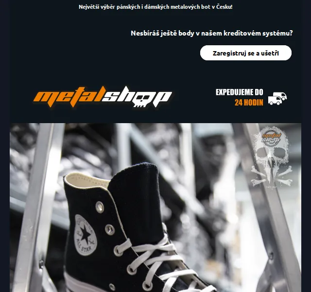 METALSHOP: letní boty pro metalisty – červen 2026 | Nuslet.cz