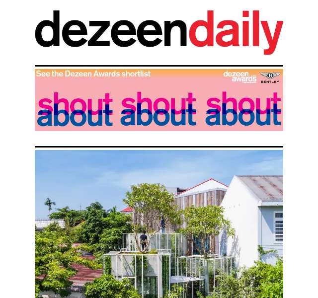 Dezeen Daily: Novinky z architektury a designu – červen 2026 | Nuslet.cz