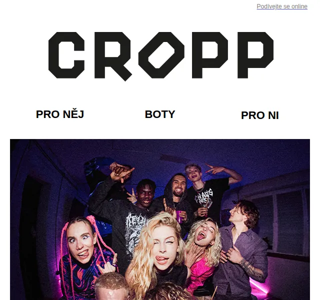 Cropp: Párty kolekce pro něj i pro ni – červenec 2026 | Nuslet.cz