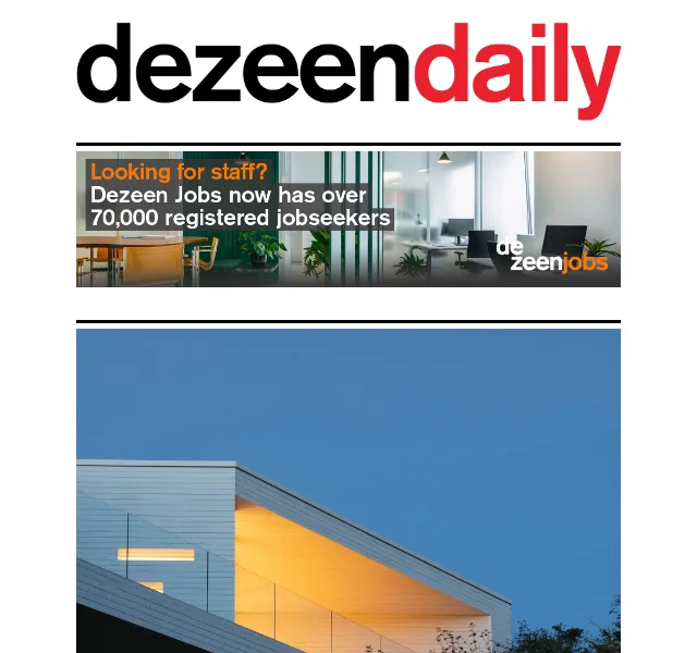 Dezeen Daily: Přehled architektury a designu – červenec 2026 | Nuslet.cz