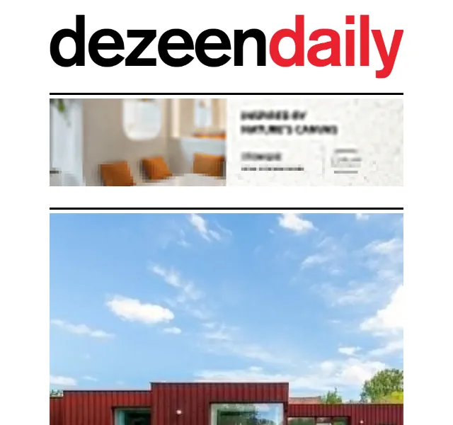 Dezeen Daily: Nejlepší architektura a design – červenec 2026 | Nuslet.cz