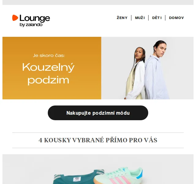 Lounge by Zalando: adidas Originals až -80 % – duben 2026