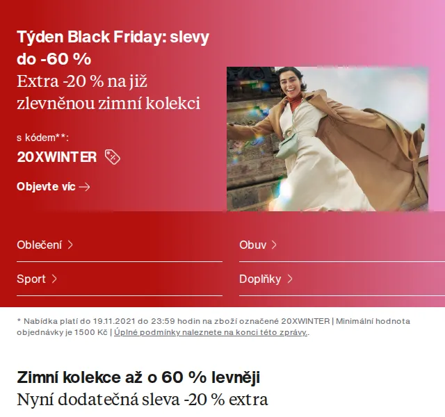 Zalando 🧡: Týden Black Friday slevy do -60 % – červen 2026 | Nuslet.cz