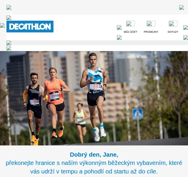 DECATHLON: běžecké vybavení Kiprun a Coros – červen 2026 | Nuslet.cz