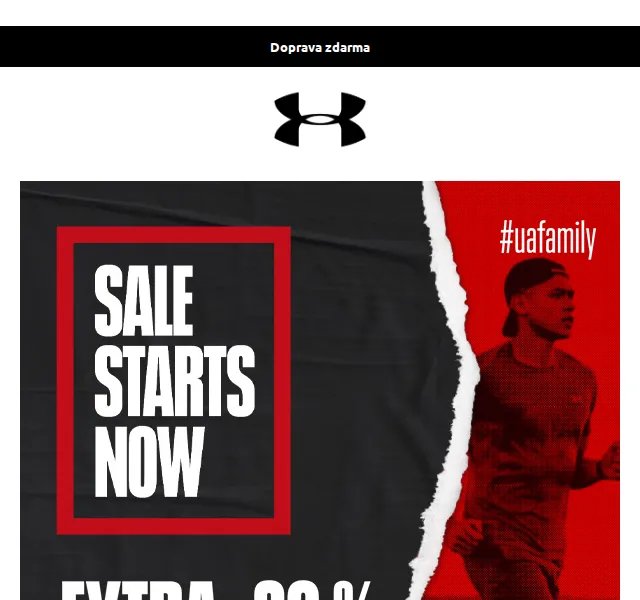 Under Armour: sleva 20% + extra na vše – červen 2026 | Nuslet.cz