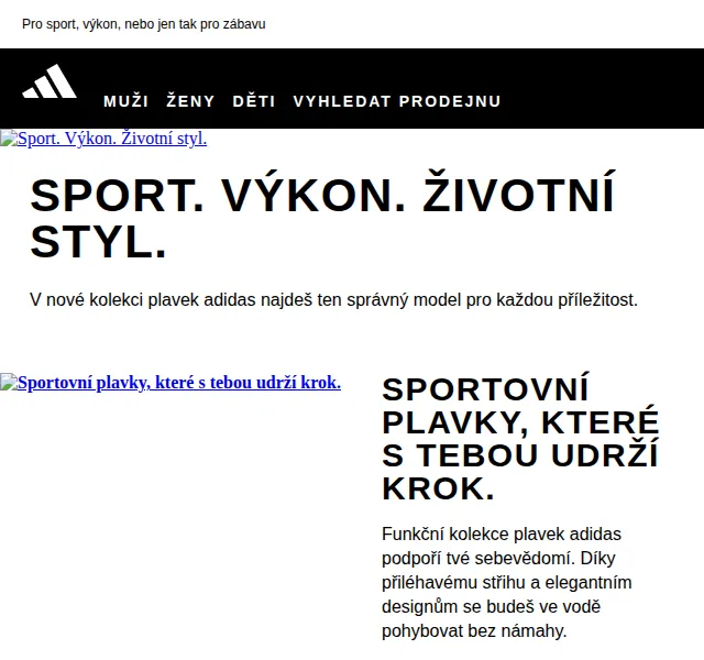 adidas: Nejinkluzivnější plavecká kolekce – červenec 2026 | Nuslet.cz