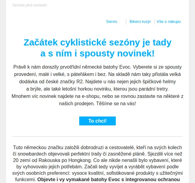 czbikero: Novinky Evoc, R2 a Met – červen 2026 | Nuslet.cz